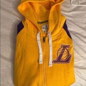 LAKERS Fanatics Zip-up Hoodie